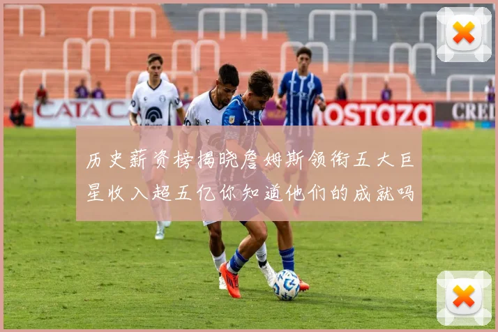 历史薪资榜揭晓詹姆斯领衔五大巨星收入超五亿你知道他们的成就吗